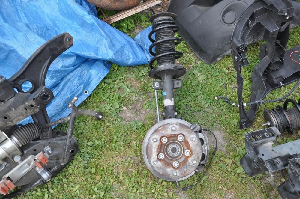 McPherson Renault Master III Movano zwrotnica RWD napęd tył bliźniak