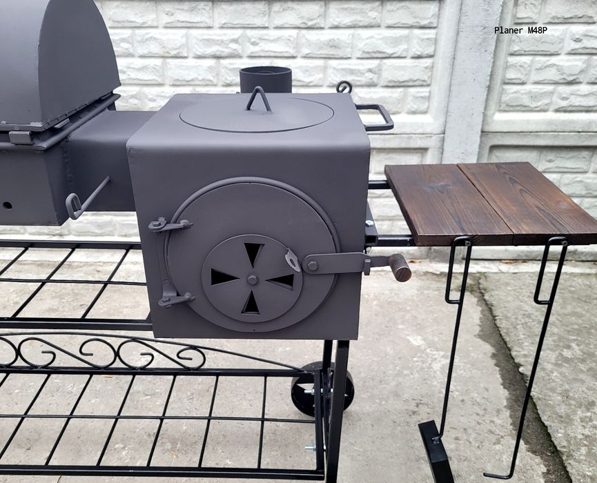 • 80+ Моделей в Наявності • 5мм! Мангал Коптильня з Пічкою під Казан