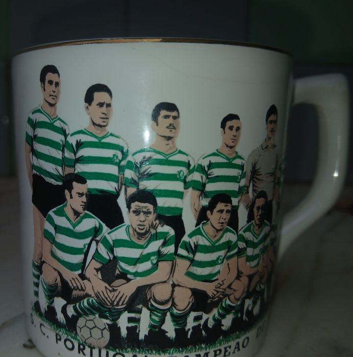 Caneca do Sporting campeão de 1970