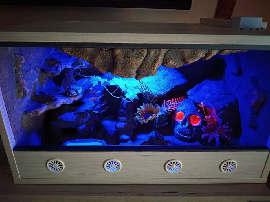 Terrarium z płyty meblowej