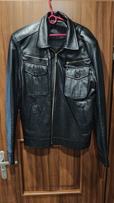 Kurtka skórzana męska