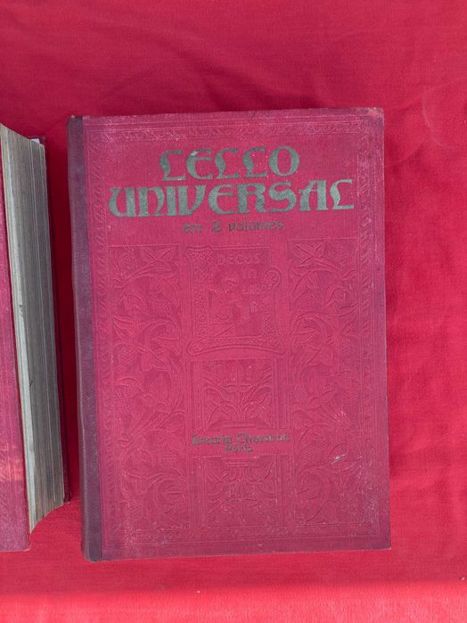 Lote 2 Enciclopédias Lello Universal em 2 Volumes Antigas