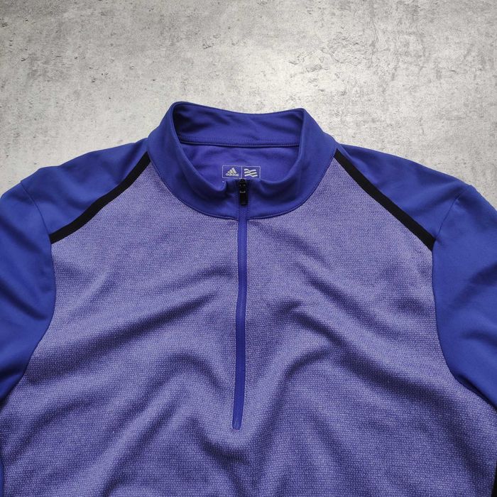 MĘSKA Bluza Sportowa Suwak GYM Active ClimaCool Bieganie Adidas Logo