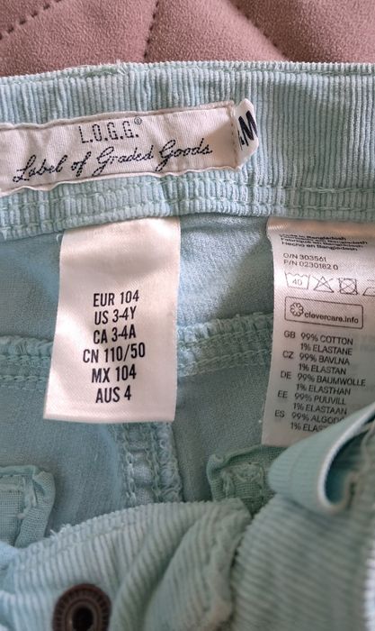 Джинсы скинни H&M
