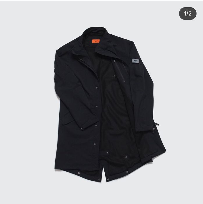 Parka plny textylia