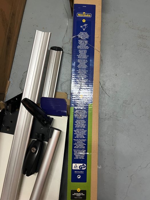 Suportes bicicleta com barras de tejadilho