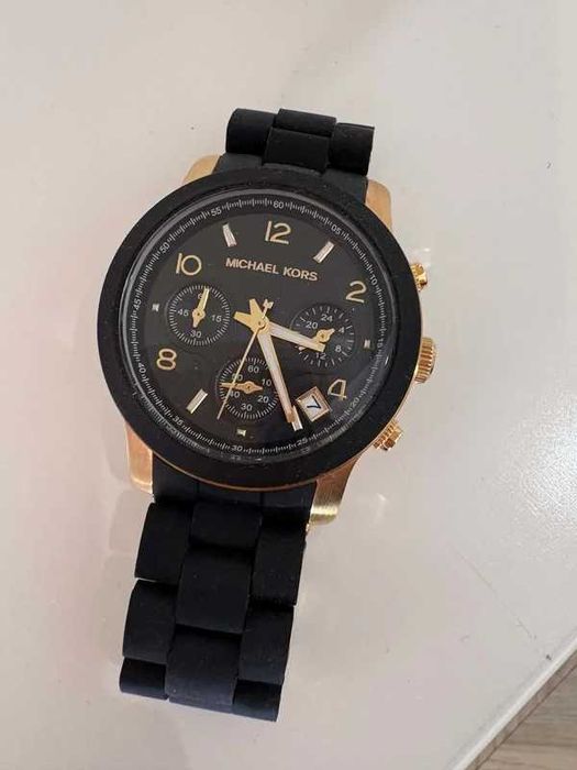 Zegarek damski Czarno-złoty Michael Kors Elegancki MK