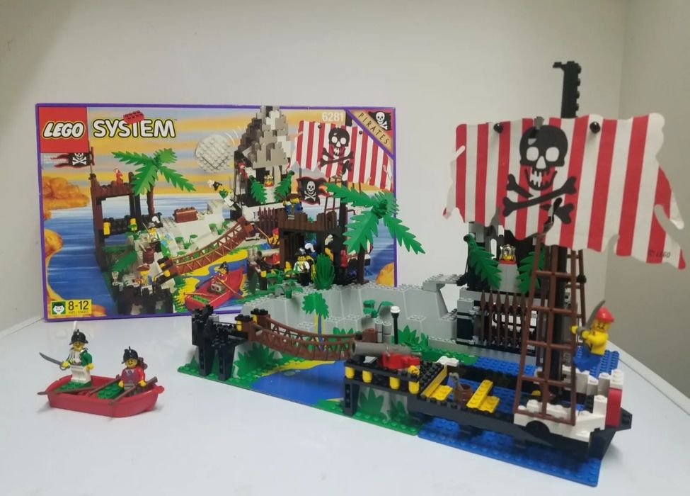 6281 Pirates Perilous Pitfall lego pudełko UNIKAT z USA piraci pirates