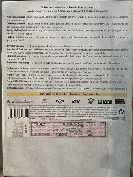 Filmes e séries DVD originais