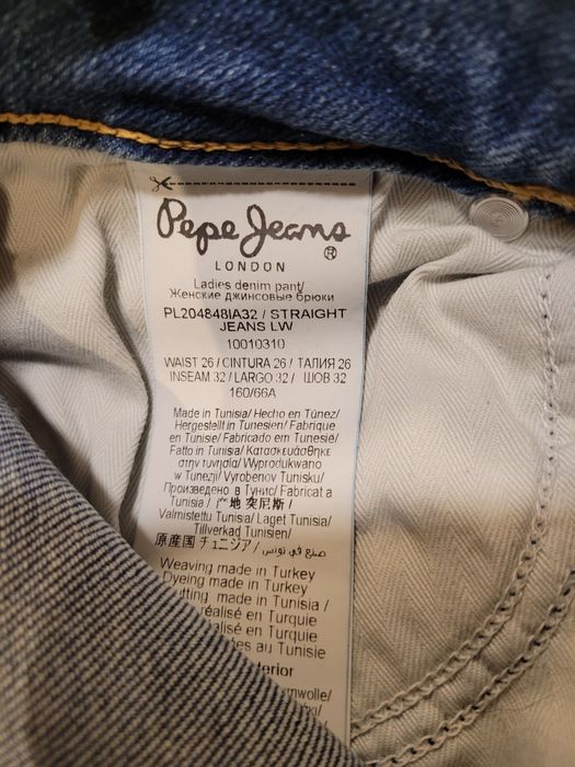Jeasny Pepe Jeans Venus  spodnie jeansowe