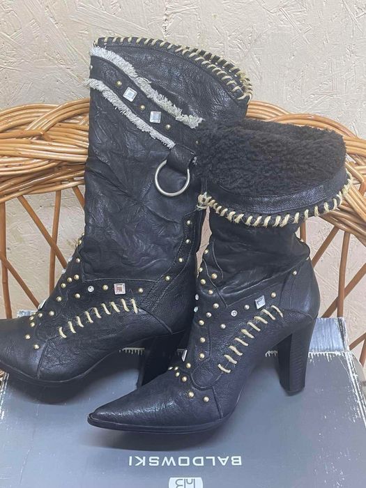 Кожа натур  сапоги  р 37