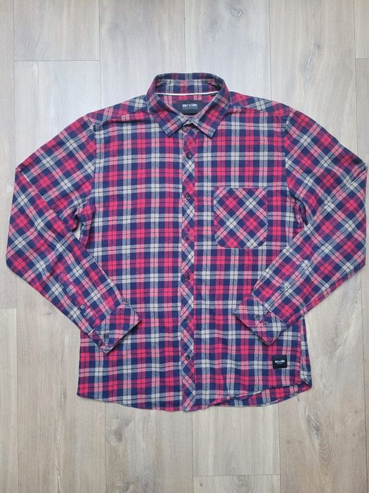 Only & Sons koszula męska Slim Fit idealny stan (r. L lecz wymiary-S)