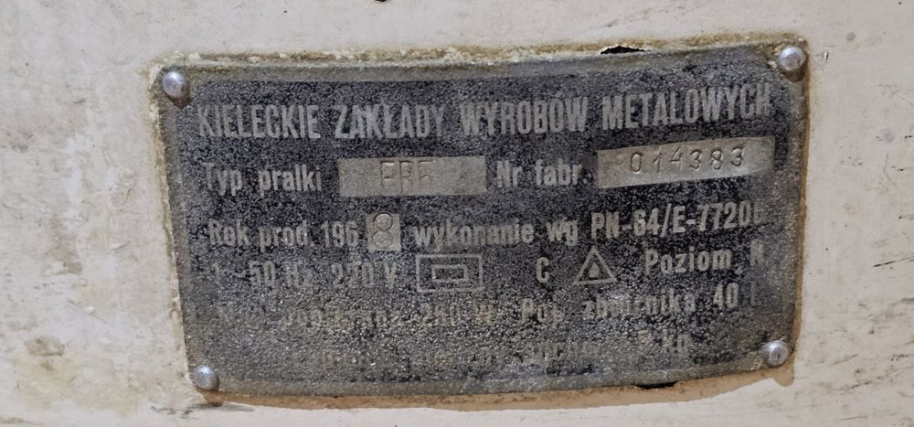 Pralka Frania Działająca!!!