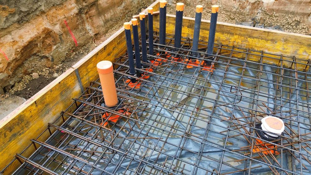 Wykonanie płyty fundamentowej, płyta fundamentowa, płyty fundamentowe