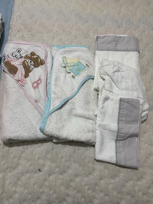 Artigos de bebe conjuntos de toalhas e conjunto de cama  2 anuncios