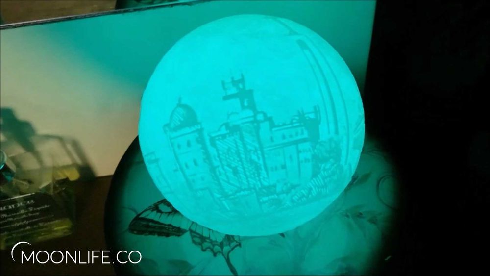 Candeeiro LUA Lisboa NOVO