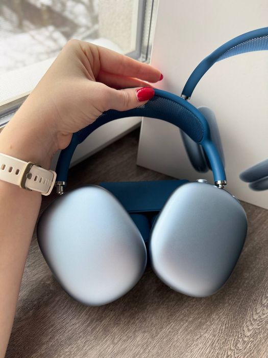 AirPods Max (Sky Blue z niebieskim pałąkiem) – oryginalne