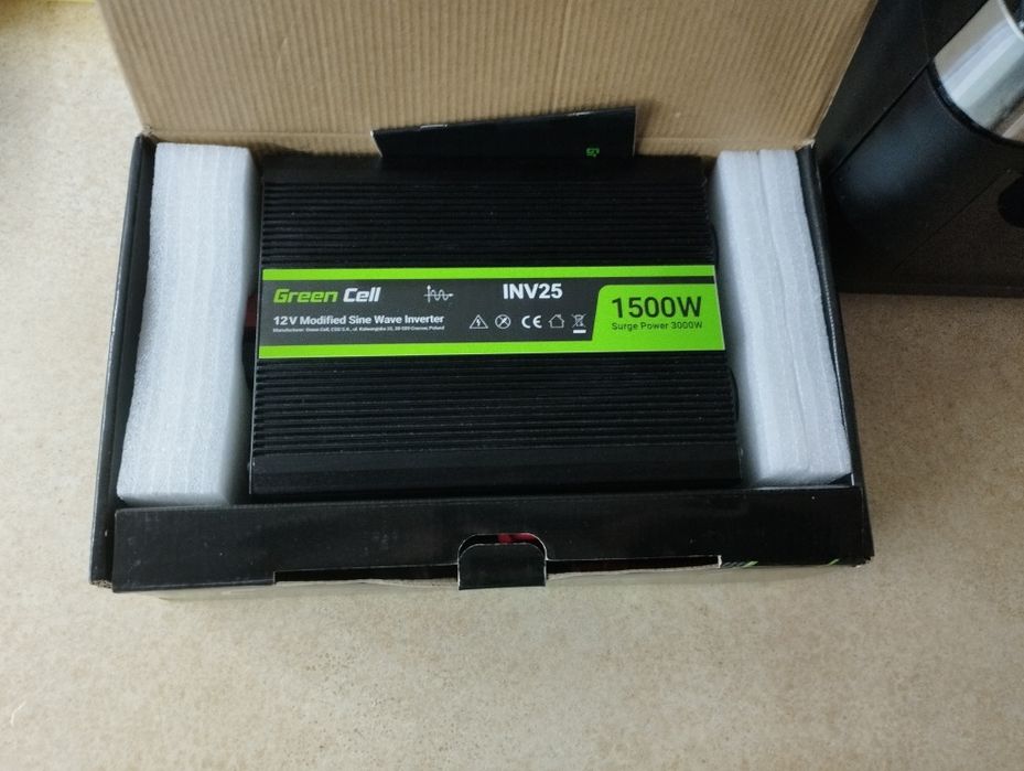 Інвертор green cell модифікована синусоїда 1500w