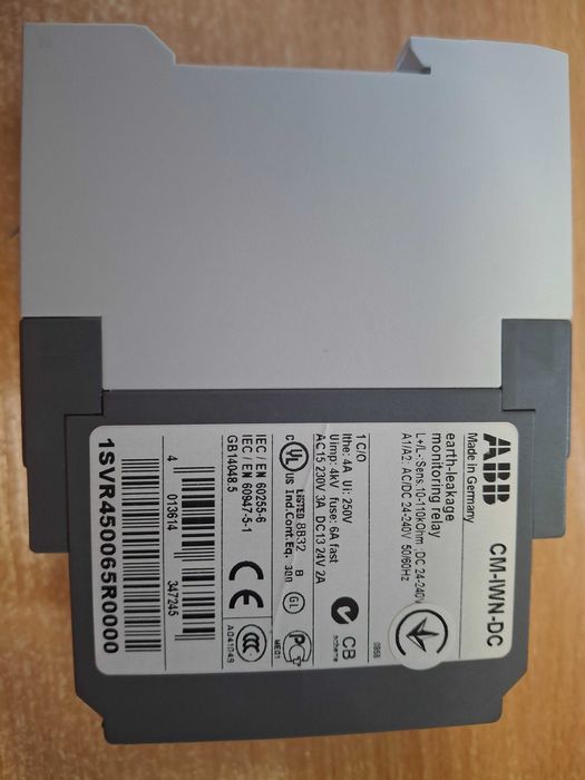 Реле контроля ізоляції ABB CM-IWN-DC