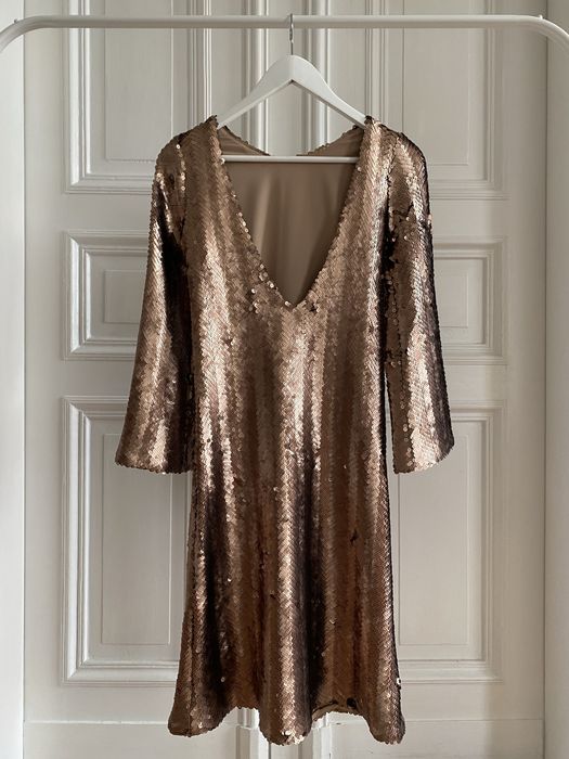 Sequin Dress - suknia z tkaniny cekinowej
