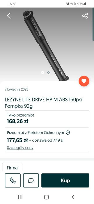 Sprzedam Pompke LEZYNE