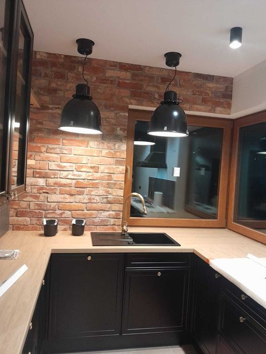 Cegła cięta lico starej cegły loft ceglane płytki Cegła industrial Środki