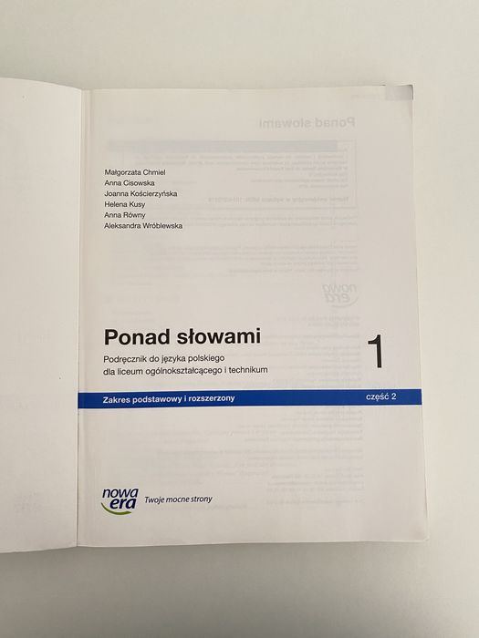 Ponad słowami 1 część 2