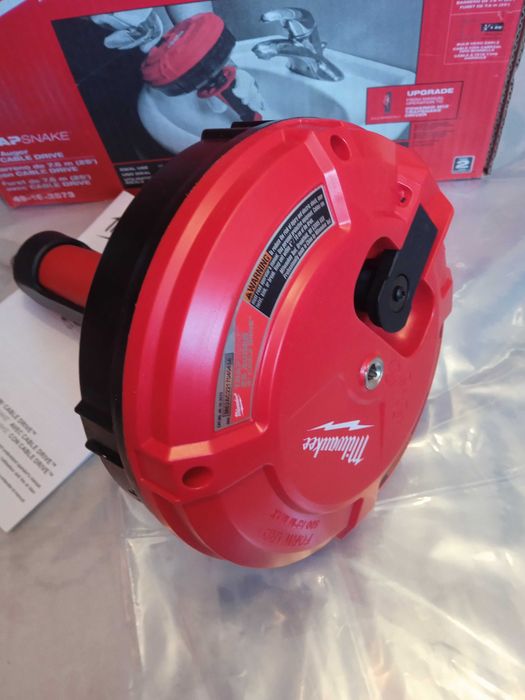 Milwaukee 49-16-2573 Шнек з тросом 7,6 метра для чистки каналізації