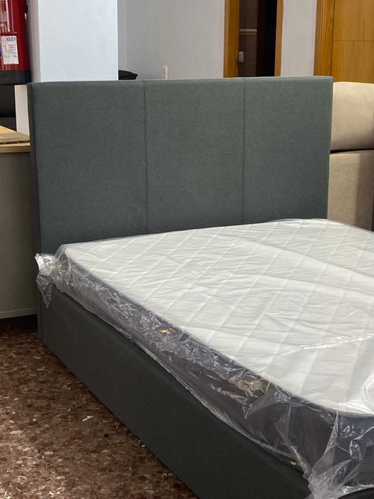CAMA 135X190 CM + CABECEIRA + BASE - ENVIO GRÁTIS