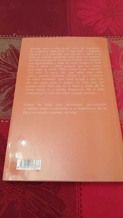 Livro "Humor de Mãe" - Para dar à mãe - Baratinho