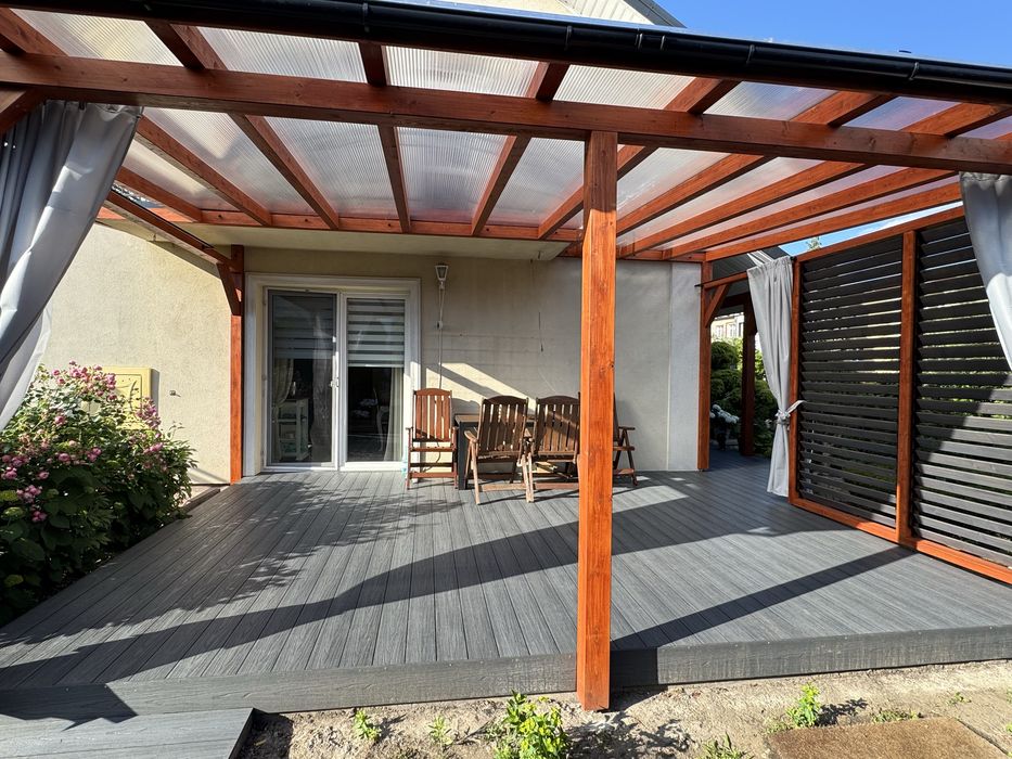 Tarasy z deski kompozytowej