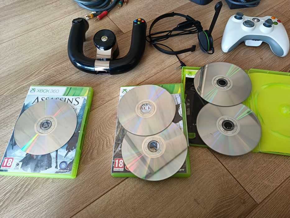 Zestaw Xbox 360 jak na zdjęciu