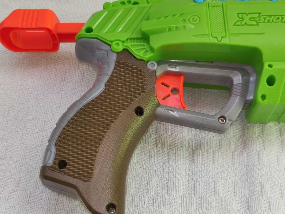 Скорострільний бластер Zuru X-Shot Rapid Fire Nerf + банки-мішені+кулі