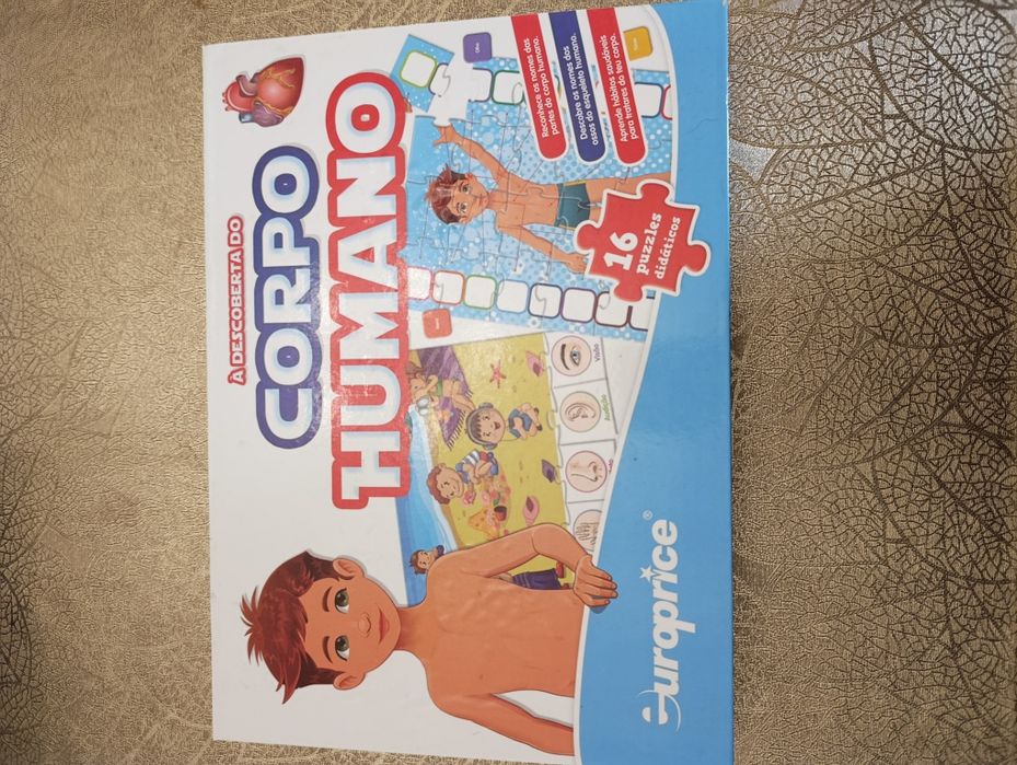 Á descoberta do corpo humano (puzzle)
