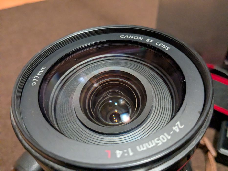 Canon 5D mk3 + Canon L 24 - 105 mm