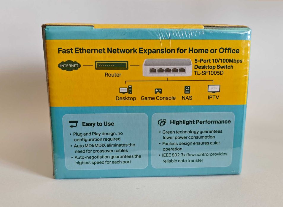 TP-Link Desktop Switch 5 Portas