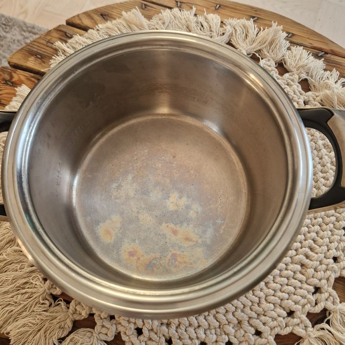 Garnek inox platinium  z termometr  3l okazja