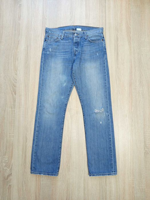 Damskie spodnie jeansowe Levis 501 W28 L30 M