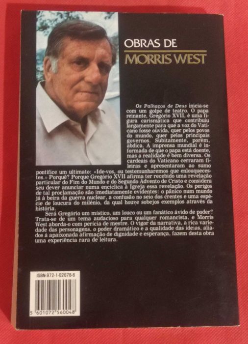 Morris West - livros - Os Palhaços de Deus - O Embaixador.