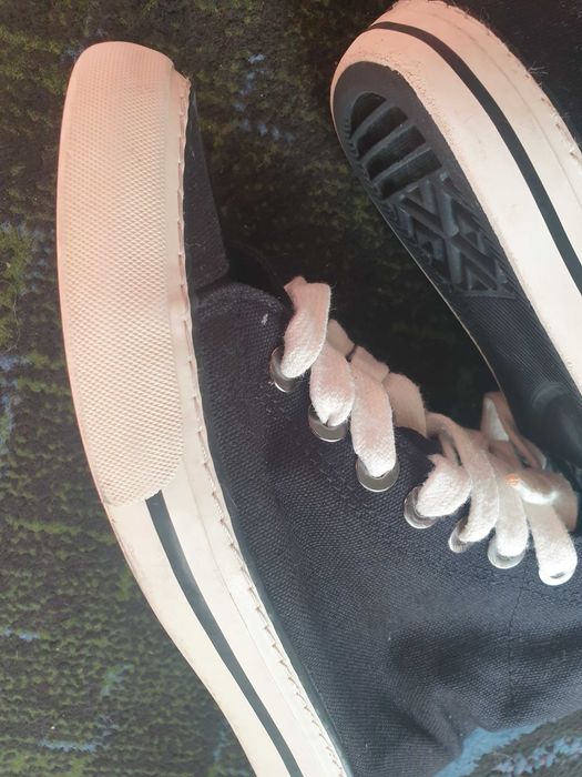Trampki jak converse czarne 37