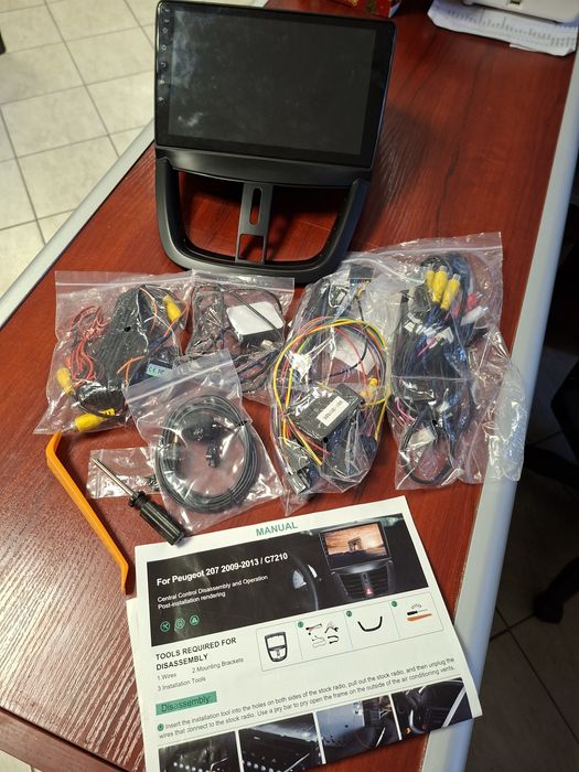 Radio Android 2/64GB do Peugeot 207 09r - 13r