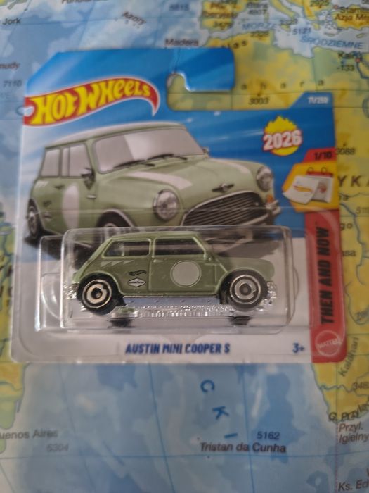 Auto hot wheels Austin mini Cooper S