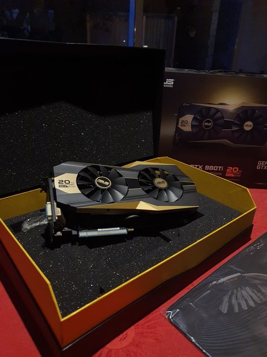 ASUS GTX 980 Ti 20th Anniversary Graphics Card – Gold Edition64739968072705123