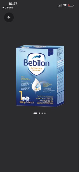 Bebilon 1 pronatura 3x1000g