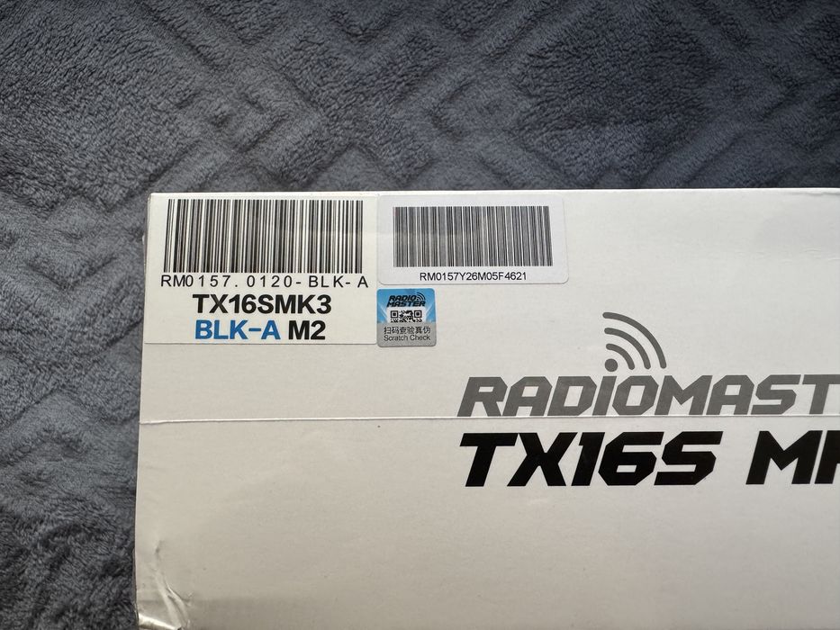 Аппаратура Radiomaster TX16S MK3 Black (Gemini ELRS 2.4ГГц/900МГц) (New)
