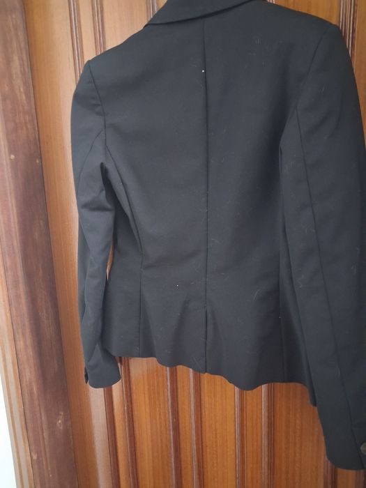 Blazer preto mango