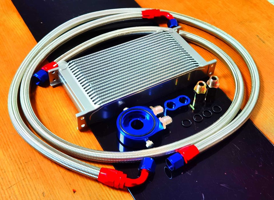 Kit Radiador 19 Linhas Refrigerar óleo do motor