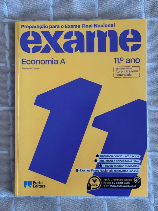 Exame Economia A 11 ano (Porto Editora) Preparação Exame Final Nacional