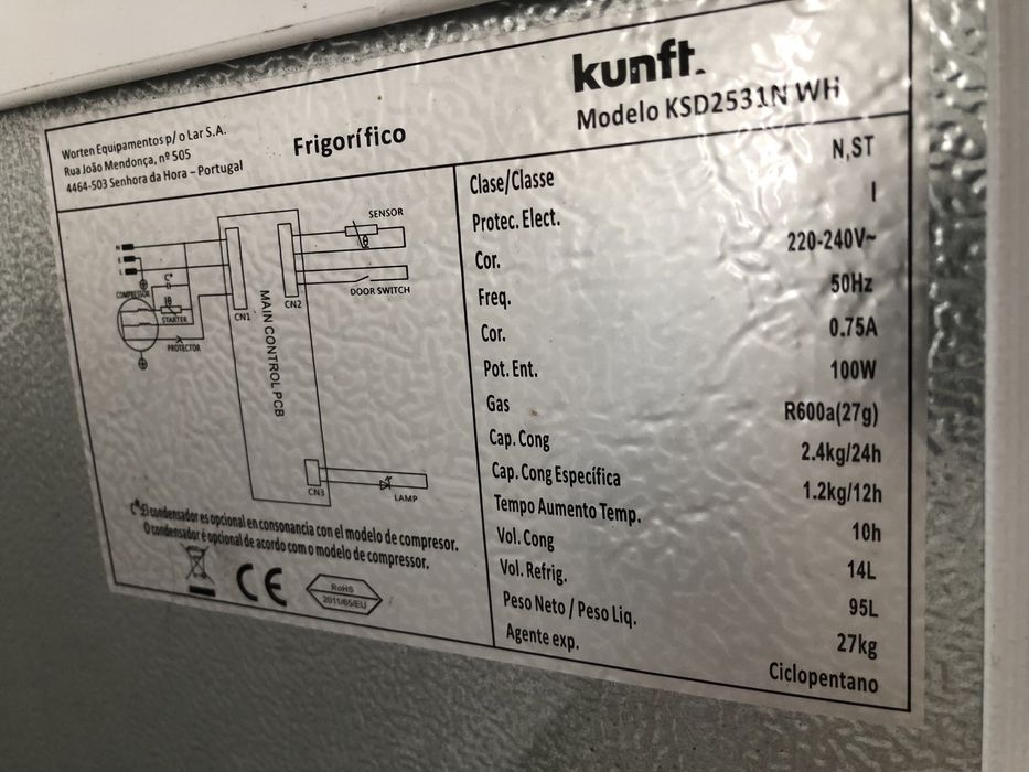 Frigorífico Mini Bar KUNFT