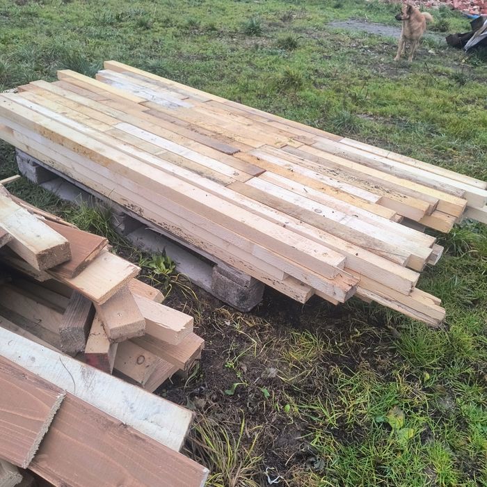 Łaty, kantówki, drewno suszone